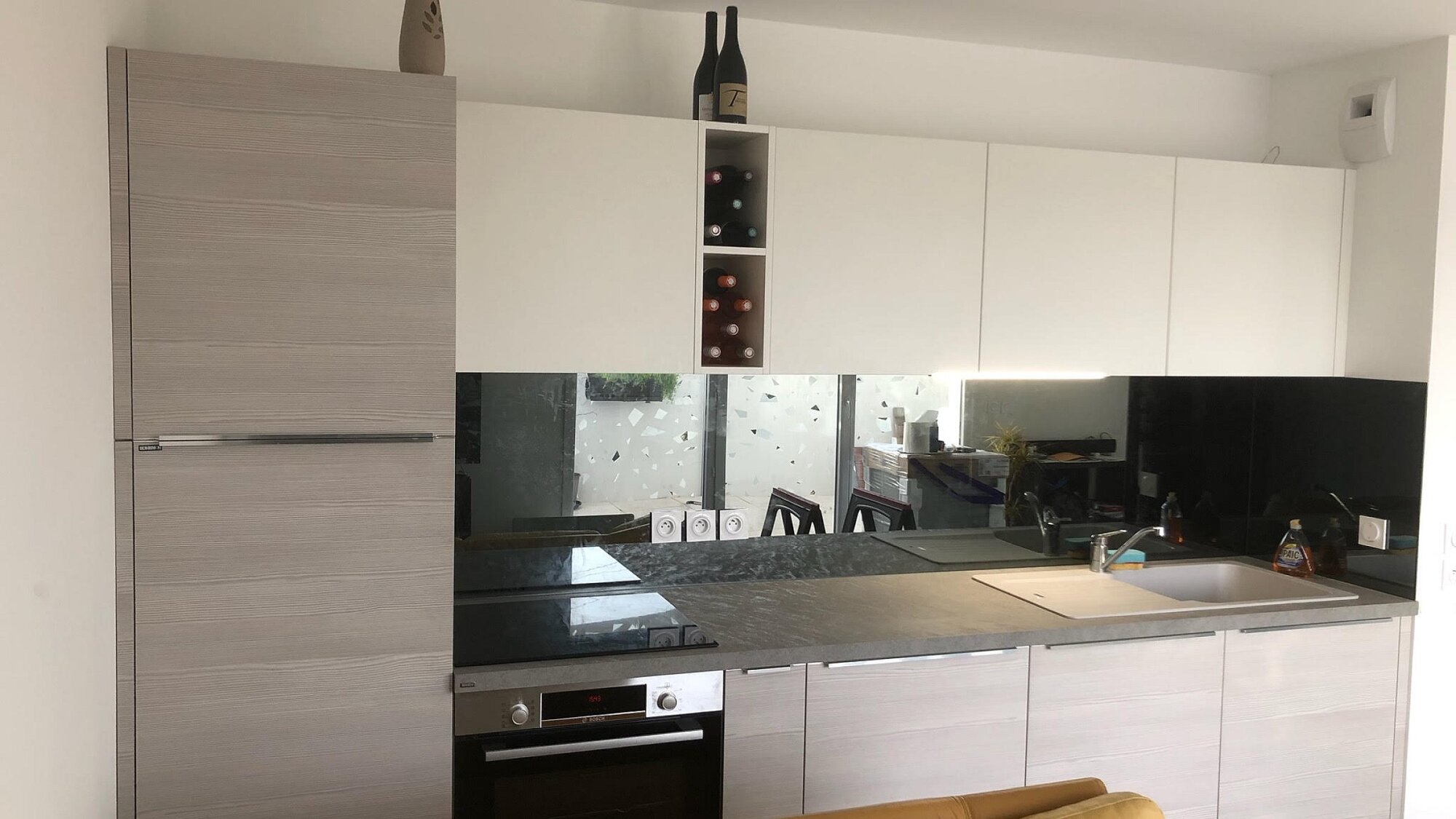 Cuisine Linéaire T2 Locatif Photo 1
